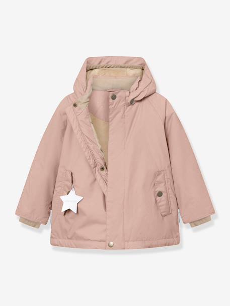 Veste d'hiver avec doublure polaire MATWALLY enfants MINI A TURE bleu foncé+bleu grisé+caramel+marine+prune+vert sauge+vieux rose+violet 30 - vertbaudet enfant 