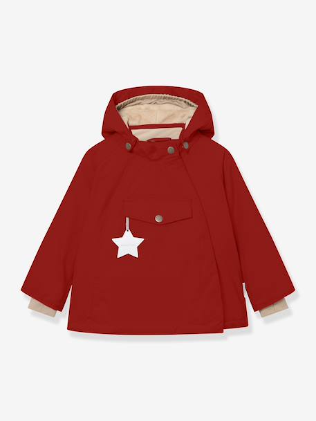 Veste d'hiver avec doublure polaire MATWANG enfants MINI A TURE bleu foncé+bordeaux+gris+gris ardoise+marine+marron+rouge+vert sauge+vieux rose 37 - vertbaudet enfant 