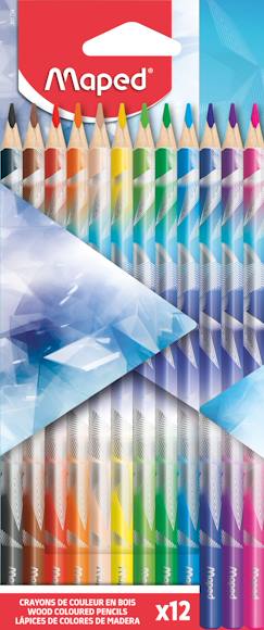 Jouet-Papeterie-Crayons de couleur en bois arctic