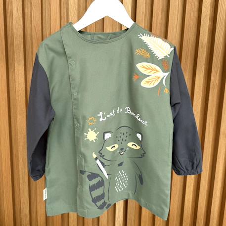 Tablier enfant gabin Vert 5 - vertbaudet enfant 