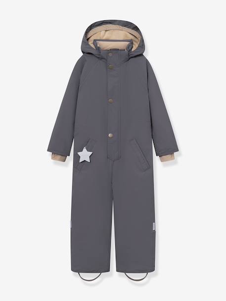 Veste de neige avec doublure polaire MATWANNI enfants MINI A TURE bleu foncé+gris+marine+prune 5 - vertbaudet enfant 