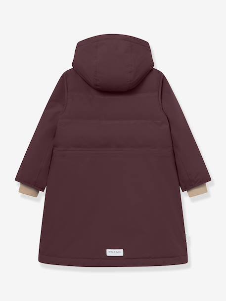 Veste d’hiver avec doublure polaire MATVENCASIA fille MINI A TURE violet 2 - vertbaudet enfant 