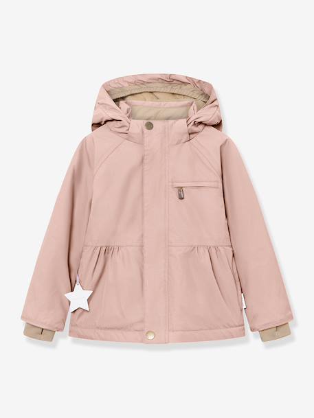 Veste d'hiver avec doublure polaire MATBRIDDINE fille MINI A TURE bleu foncé+rose poudré+vieux rose+violet 7 - vertbaudet enfant 