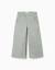 Pantalon à jambe large en sergé avec quatre poches Blanc+Mauve clair+Vert 9 - vertbaudet enfant 