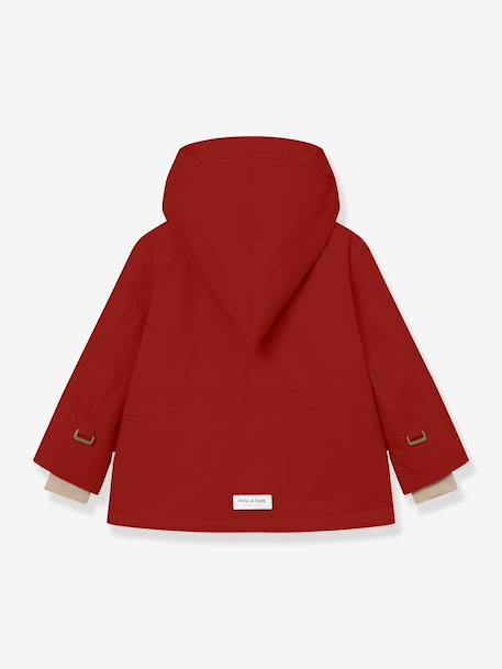 Veste d'hiver avec doublure polaire MATWANG enfants MINI A TURE bleu foncé+bordeaux+gris+gris ardoise+marine+marron+rouge+vert sauge+vieux rose 39 - vertbaudet enfant 