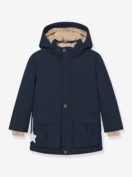 Veste d'hiver avec doublure polaire MATKASTORIO Garçons MINI A TURE bleu foncé+kaki+marine 9 - vertbaudet enfant 