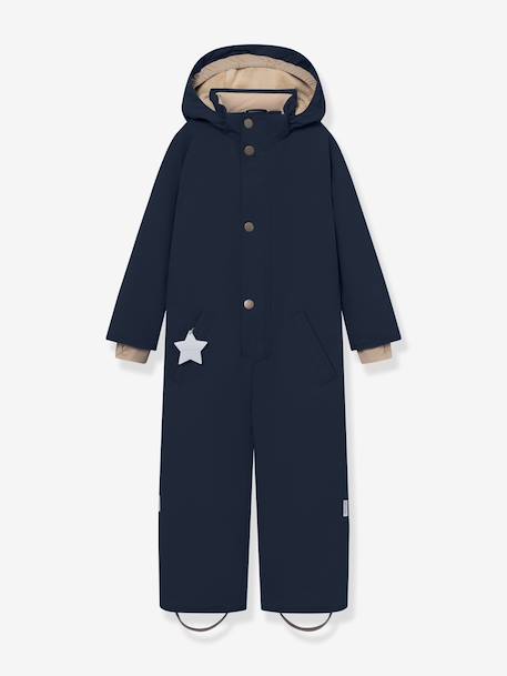 Veste de neige avec doublure polaire MATWANNI enfants MINI A TURE bleu foncé+gris+marine+prune 8 - vertbaudet enfant 