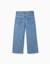Pantalon en jean à coupe droite avec 5 poches Bleu+Bleu foncé 2 - vertbaudet enfant 