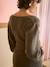 Robe de grossesse col V kaki 2 - vertbaudet enfant 