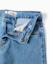 Pantalon en jean à coupe droite avec 5 poches Bleu+Bleu foncé 3 - vertbaudet enfant 