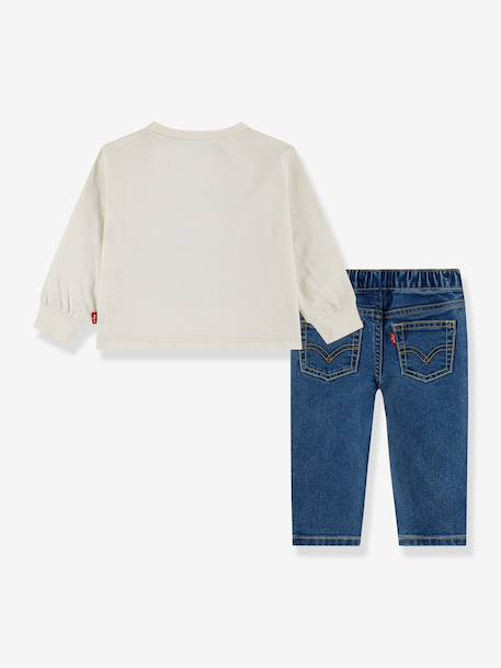 Ensemble pantalon beige 2 - vertbaudet enfant 