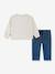 Ensemble pantalon beige 2 - vertbaudet enfant 
