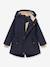 Veste d'hiver avec doublure polaire MATVIKANIA fille MINI A TURE bleu foncé+marine+prune+violet 7 - vertbaudet enfant 