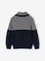 Pull col snood garçon marine+vert 2 - vertbaudet enfant 