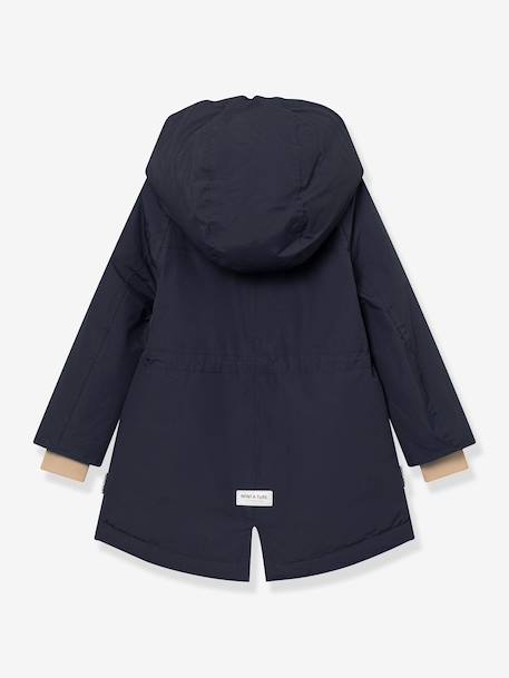 Veste d'hiver avec doublure polaire MATVIKANIA fille MINI A TURE bleu foncé+marine+prune+violet 8 - vertbaudet enfant 