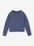 T-shirt manches longues technique fille bleu moyen 1 - vertbaudet enfant 