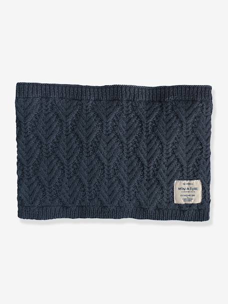 Garçon-Accessoires-Cache-cou en laine mérinos MATGOI enfants MINI A TURE doublé