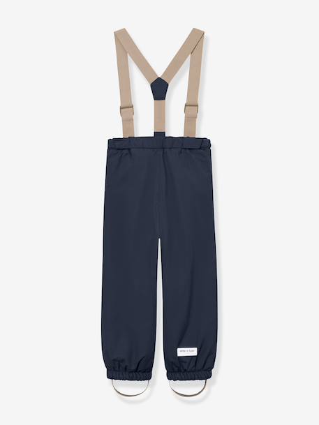 Pantalon de neige MATWILAS enfants MINI A TURE beige+bleu foncé+bleu grisé+caramel+marine+marron+prune+violet 14 - vertbaudet enfant 