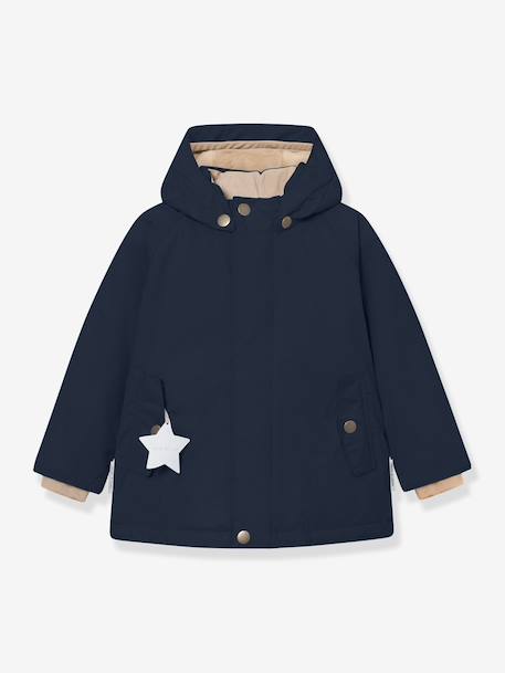 Veste d'hiver avec doublure polaire MATWALLY enfants MINI A TURE bleu foncé+bleu grisé+caramel+marine+prune+vert sauge+vieux rose+violet 15 - vertbaudet enfant 