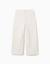 Pantalon à jambe large en sergé avec quatre poches Blanc+Mauve clair+Vert 2 - vertbaudet enfant 
