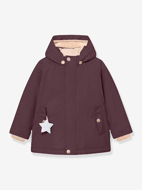 Veste d'hiver avec doublure polaire MATWALLY enfants MINI A TURE bleu foncé+bleu grisé+caramel+marine+prune+vert sauge+vieux rose+violet 35 - vertbaudet enfant 