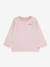 T-shirt manches longues rayé rose 1 - vertbaudet enfant 