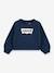 Sweat batwing floral marine 1 - vertbaudet enfant 