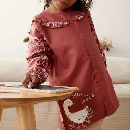 Tablier long enfant harmony Rose 6 - vertbaudet enfant 