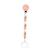 Attache tétine silicone Rose 1 - vertbaudet enfant 