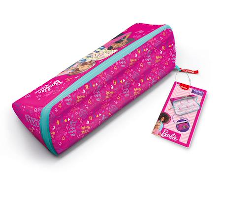 Fille-Accessoires-Fourniture scolaire-Trousse-Trousse scolaire réversible barbie