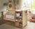 Lit combiné 60x120 évolutif en 90x190 décor bois hêtre - adele Marron 3 - vertbaudet enfant 