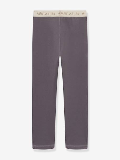 Leggings en polaire MATLEEMA enfants MINI A TURE bleu foncé+crème+prune+violet 6 - vertbaudet enfant 