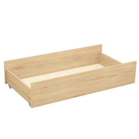 Tiroir pour lit bébé combiné évolutif décor bois hêtre - adele Marron 1 - vertbaudet enfant 