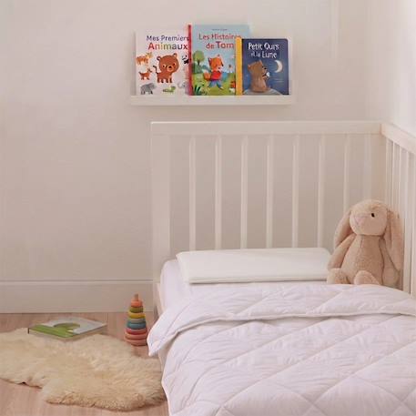 Oreiller enfant 3-5 ans mi-ferme et doux Blanc 4 - vertbaudet enfant 