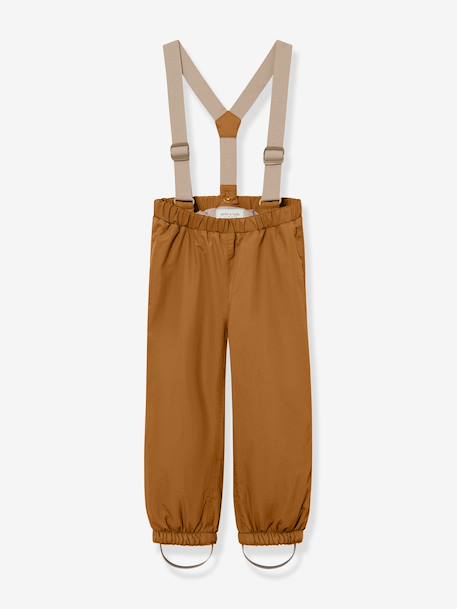 Pantalon de neige MATWILAS enfants MINI A TURE beige+bleu foncé+bleu grisé+caramel+marine+marron+prune+violet 11 - vertbaudet enfant 