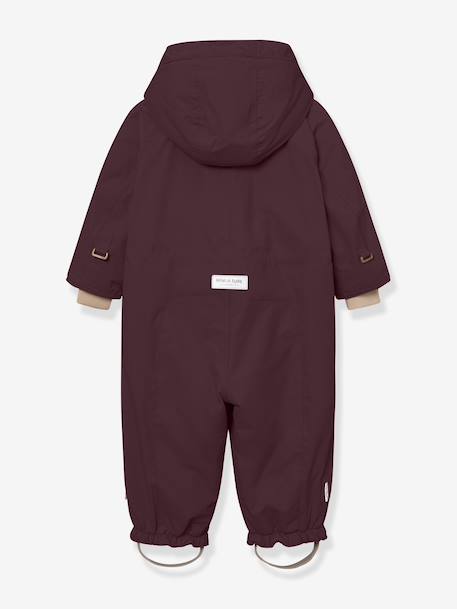 Combinaison de neige doublée polaire MATWISTI enfant MINI A TURE bleu foncé+bleu grisé+gris ardoise+marine+prune+rose poudré+violet 29 - vertbaudet enfant 