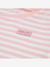 T-shirt manches longues rayé rose 2 - vertbaudet enfant 
