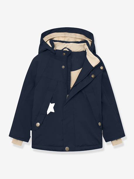 Veste d'hiver avec doublure polaire MATVALONSO Garçons MINI A TURE bleu foncé+marine+vert sauge 5 - vertbaudet enfant 