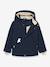 Veste d'hiver avec doublure polaire MATVALONSO Garçons MINI A TURE bleu foncé+marine+vert sauge 5 - vertbaudet enfant 