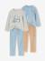 Lot de 2 pyjamas garçon bleu glacier 1 - vertbaudet enfant 