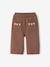 Pantalon bébé fille tricot chocolat 1 - vertbaudet enfant 