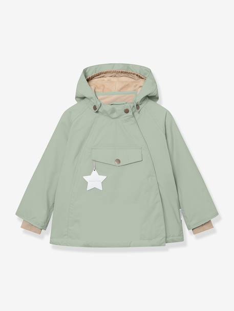 Veste d'hiver avec doublure polaire MATWANG enfants MINI A TURE bleu foncé+bordeaux+gris+gris ardoise+marine+marron+rouge+vert sauge+vieux rose 19 - vertbaudet enfant 