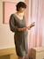 Robe de grossesse col V kaki 5 - vertbaudet enfant 