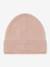 Bonnet en laine mérinos enfants MATBOJE MINI A TURE bleu grisé+caramel+crème+gris ardoise+vieux rose+violet 5 - vertbaudet enfant 