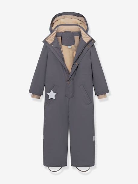 Veste de neige avec doublure polaire MATWANNI enfants MINI A TURE bleu foncé+gris+marine+prune 6 - vertbaudet enfant 