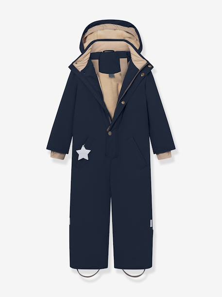 Veste de neige avec doublure polaire MATWANNI enfants MINI A TURE bleu foncé+gris+marine+prune 9 - vertbaudet enfant 