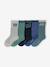 Lot de 5 chaussettes garçon gris chiné 1 - vertbaudet enfant 
