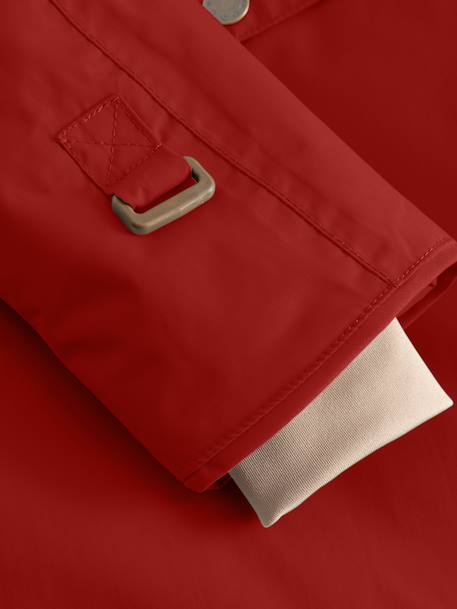 Veste d'hiver avec doublure polaire MATWANG enfants MINI A TURE bleu foncé+bordeaux+gris+gris ardoise+marine+marron+rouge+vert sauge+vieux rose 41 - vertbaudet enfant 