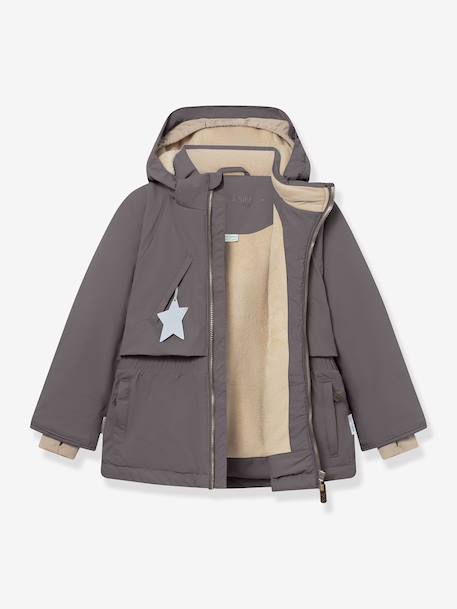 Veste d'hiver avec doublure polaire MATALGEANA fille MINI A TURE beige+bordeaux+gris+gris ardoise 8 - vertbaudet enfant 
