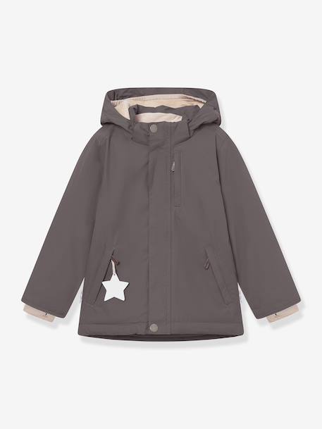 Veste d'hiver avec doublure polaire MATADYANKO Garçons MINI A TURE bleu grisé+caramel+gris+marron 7 - vertbaudet enfant 
